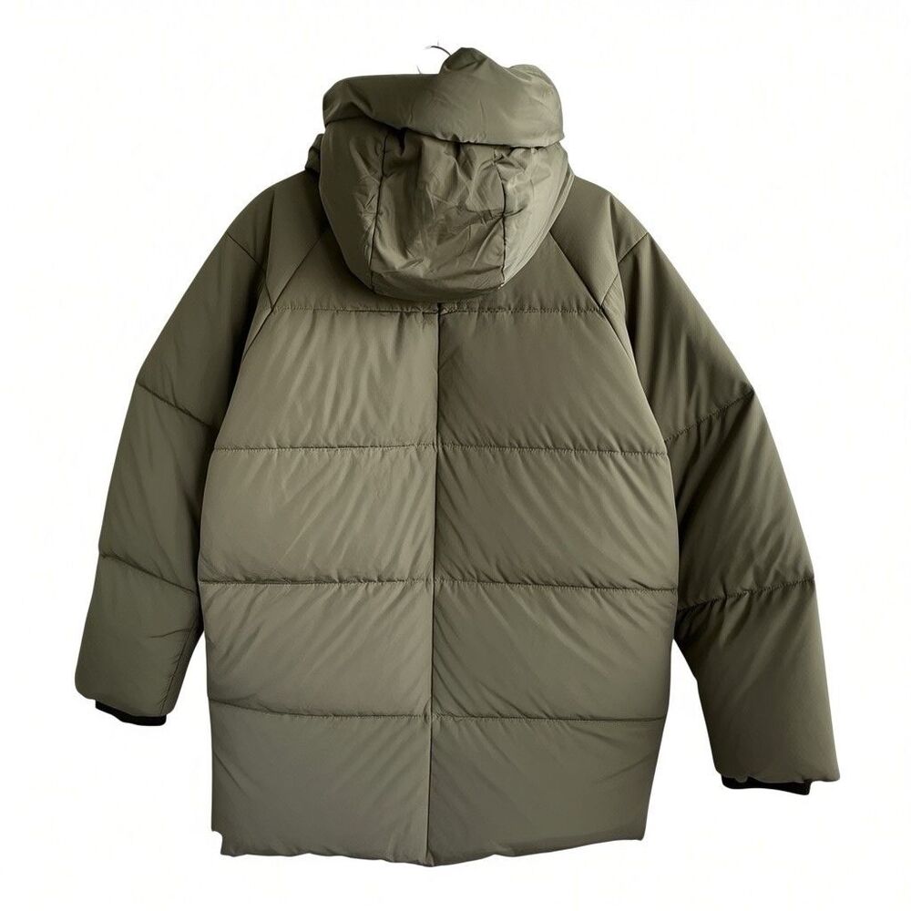 Orolay Puffer Coat XL Women's Jacket Thickened Down Green Zippers Parka - Picture 3 of 8